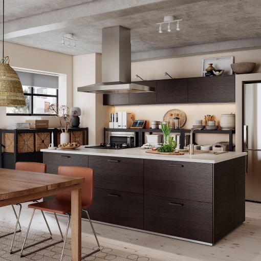 MITTLED, kitchen worktop lighting strip with built-in LED light source/dimmable, 80 cm, 705.286.11