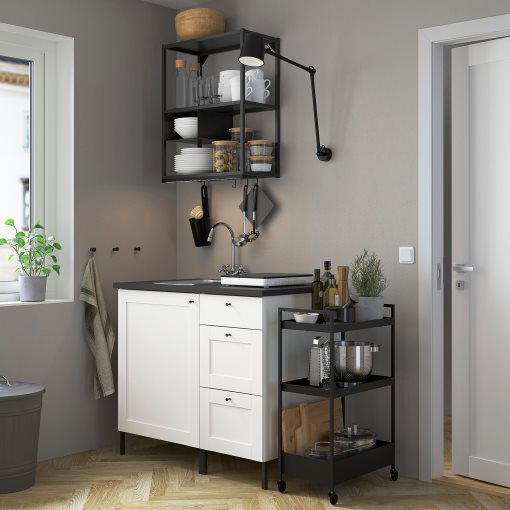 SKYDRAG, worktop/wardrobe strip with built-in LED light source with sensor/dimmable, 40 cm, 705.292.29