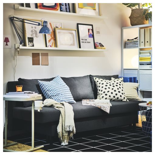 SVARTPOPPEL, cushion cover, 50x50 cm, 705.430.13