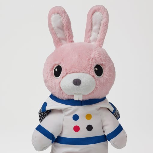 AFTONSPARV, soft toy rabbit with astronaut suit, 28 cm, 705.515.31