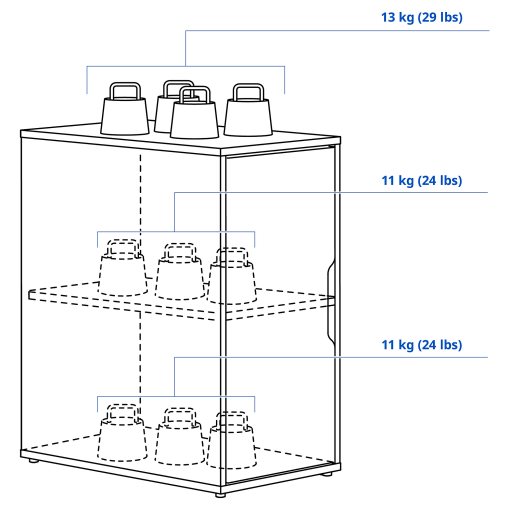 ALEX, storage unit, 36x70 cm, 705.637.65