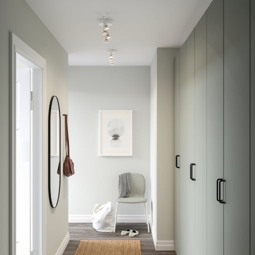 KRUSNATE, φωτιστικό οροφής με 4 σποτ, 705.641.90