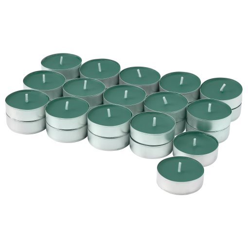 VINTERFINT, scented tealight/Winter fir/30 pack, 3.5 hr, 705.761.12