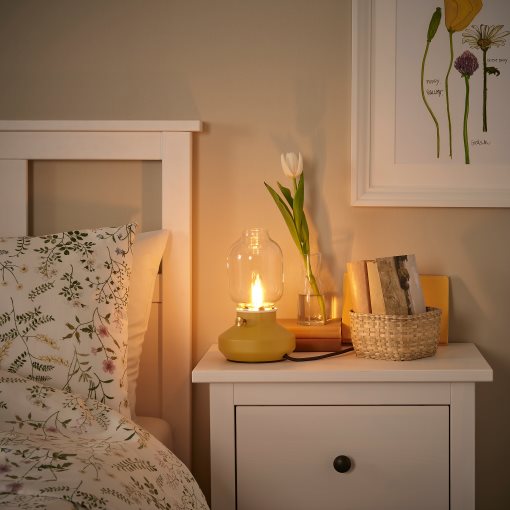 TÄRNABY, επιτραπέζιο φωτιστικό συμβατό με ροοστάτη, 25 cm, 705.776.87