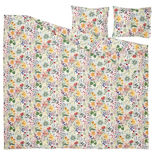 STRANDLUMMER, παπλωματοθήκη και 2 μαξιλαροθήκες, 240x220/50x60 cm, 705.797.90