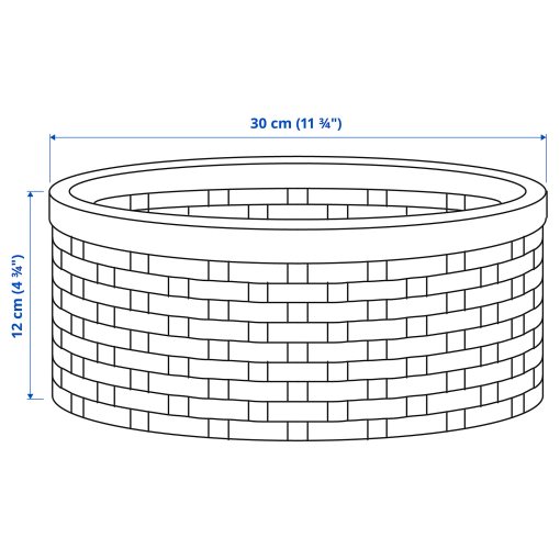 SNÖPLOG, χειροποίητο καλάθι, 3 τεμ., 705.818.49