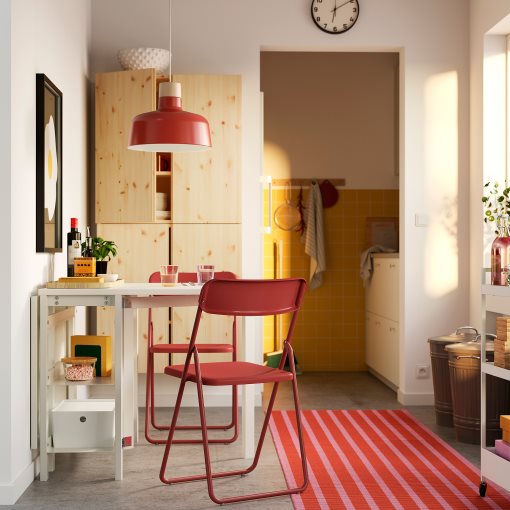 VIHALS, gateleg table, 39/95/151x90 cm, 705.935.74