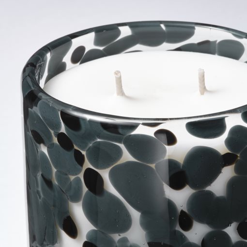 STÖRTSKÖN, scented candle in glass/2 wicks/Berries, 50 hr, 705.943.52