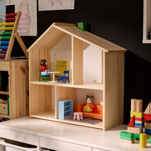 HUSET, έπιπλα/φιγούρες για κουκλόσπιτο/καθιστικό/κουζίνα, 705.974.97