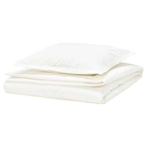 HAMPFLOCKEL, παπλωματοθήκη και μαξιλαροθήκη, 150x200/50x60 cm, 706.063.88