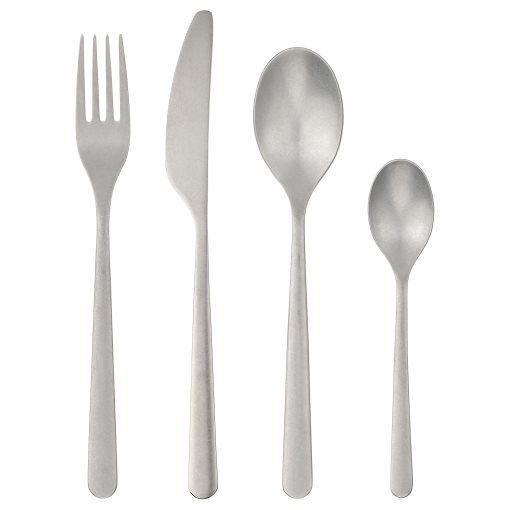 PRAKTBOTIA, 16-piece cutlery set, 706.096.12