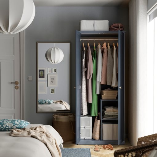 FÅGELFJÄLLET, wardrobe with 2 doors, 82x60x194 cm, 706.116.29