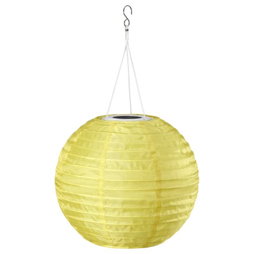 SOLVINDEN, solar-powered pendant lamp with built-in LED light source, 30 cm, 706.147.03
