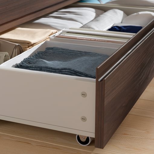 STORKLINTA, κουτί αποθήκευσης κρεβατιού, 2 τεμ. 200 cm, 706.183.10