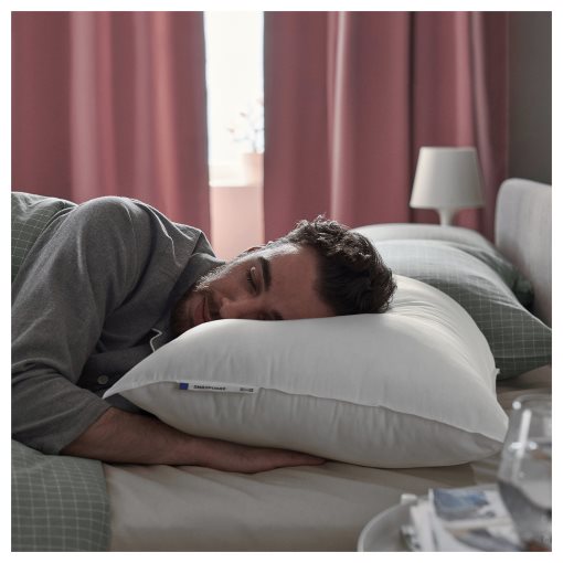 SMÅSPORRE, μαξιλάρι ψηλό ύπνος πλάι/ανάσκελα, 50x60 cm, 706.228.02