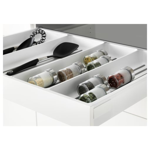 METOD/MAXIMERA, base cabinet 2 fronts/2 low/1 medium/1 high drawer, 791.046.17