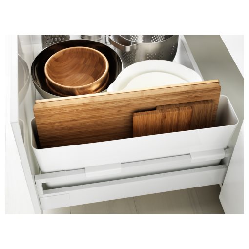 METOD/MAXIMERA, base cabinet 2 fronts/2 low/1 medium/1 high drawer, 791.046.17