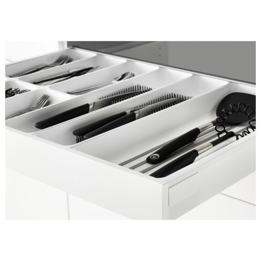 METOD/MAXIMERA, base cabinet 2 fronts/2 low/1 medium/1 high drawer, 791.046.17