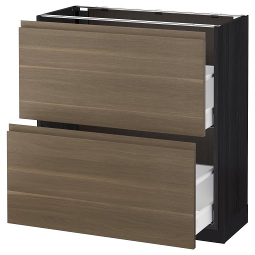 METOD/MAXIMERA, base cabinet with 2 drawers, 791.317.67