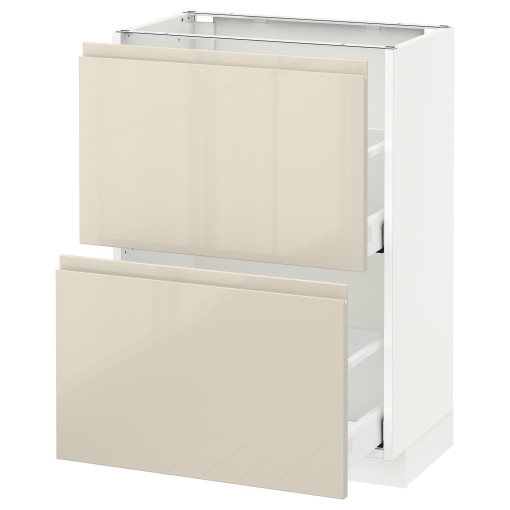 METOD/MAXIMERA, base cabinet with 2 drawers, 791.682.75