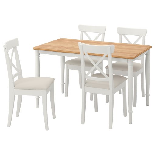 DANDERYD/INGOLF, table and 4 chairs, 793.887.34