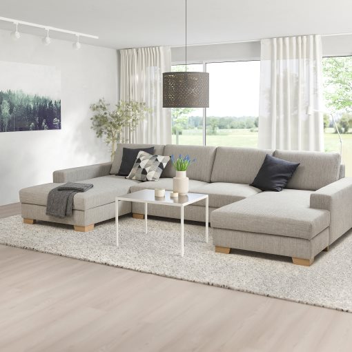SÖRVALLEN, 4-seat sofa with chaise longues, 794.194.10