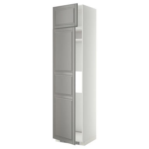 METOD, high cabinet for fridge or freezer with 2 drawers, 60x60x240 cm, 794.649.21