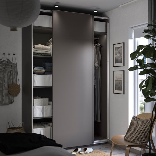 PAX/HASVIK, ντουλάπα με συρόμενες πόρτες, 150x66x236 cm, 795.028.00