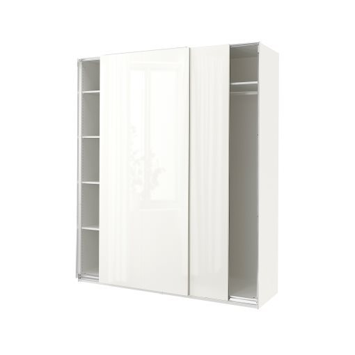 PAX/HASVIK, wardrobe combination, 200x66x236 cm, 795.031.59