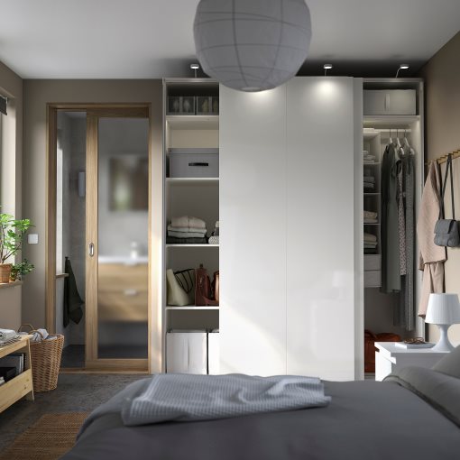 PAX/HASVIK, wardrobe combination, 200x66x236 cm, 795.031.59
