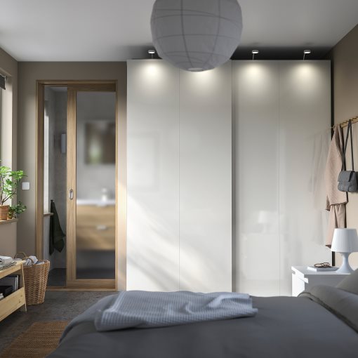 PAX/HASVIK, wardrobe combination, 200x66x236 cm, 795.031.59