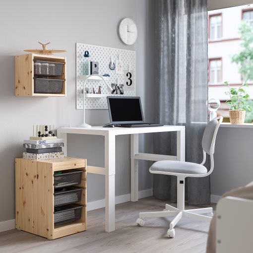 TROFAST, σύνθεση αποθήκευσης με κουτιά, 32x44x52 cm, 795.256.27