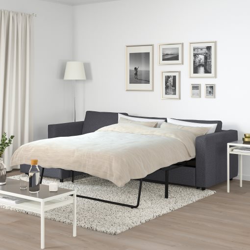 VIMLE, 3-seat sofa-bed with chaise longue, 795.452.82