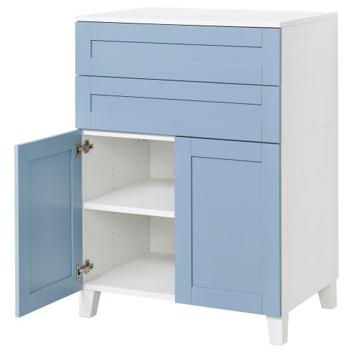 PLATSA, cabinet with 2 doors and 2 drawers, 80x57x113 cm, 795.557.04