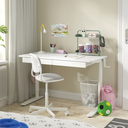 RELATERA, desk combination sit/stand, 117x60 cm, 795.557.61