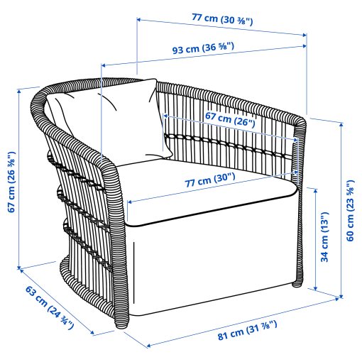 STOCKHOLM 2025, πολυθρόνα, 795.782.63