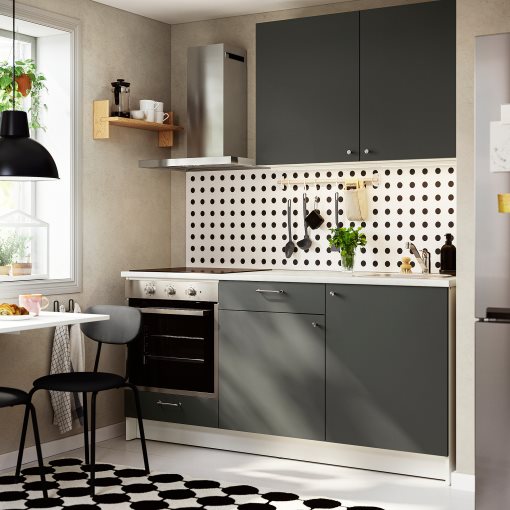 PAX/KAMMAR/GRIM, kitchen, 180x61x220 cm, 795.811.14