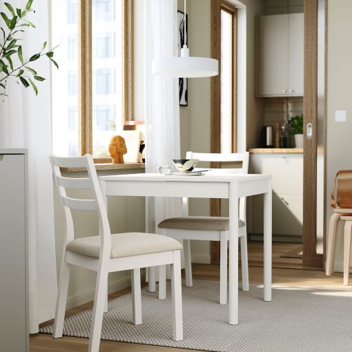 TONSTAD/TONSTAD, τραπέζι και 2 καρέκλες, 80/120x70 cm, 795.965.87