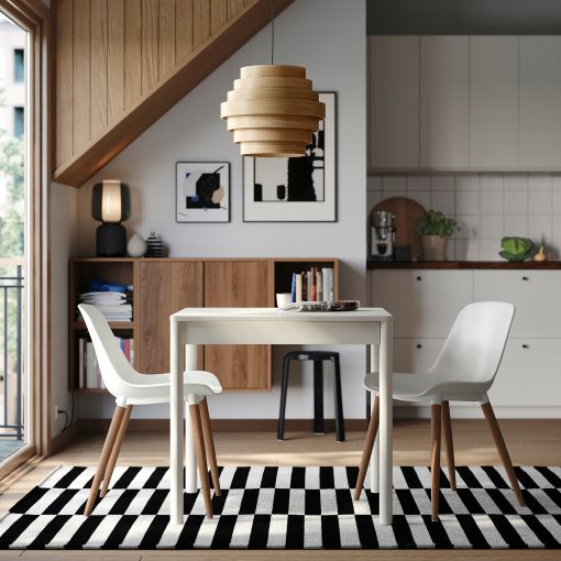 TONSTAD/GRÖNSTA, table and 2 chairs, 80/120x70 cm, 795.965.92