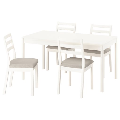 TONSTAD/TONSTAD, τραπέζι και 4 καρέκλες, 150x80 cm, 795.966.48