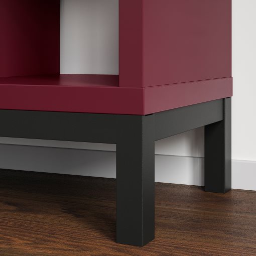 KALLAX, shelving unit with underframe, 77x39x164 cm, 796.075.57