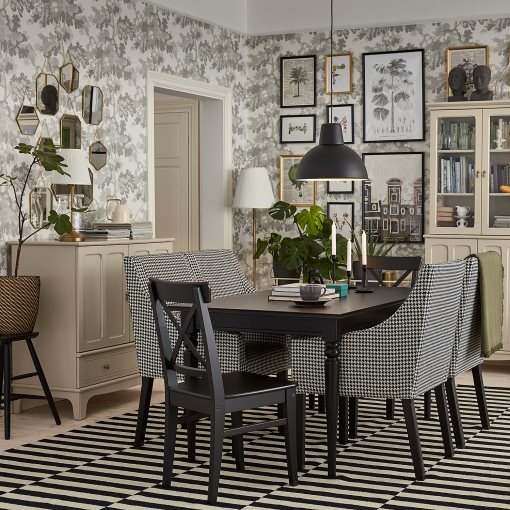 STOCKHOLM 2017, χαλί χειροποίητο/ριγέ χαμηλή πλέξη, 250x350 cm, 803.452.39