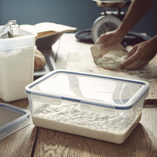 IKEA 365+, δοχείο αποθήκευσης τροφίμων μεγάλο ορθογώνιο/πλαστικό, 5.2 l, 803.930.65