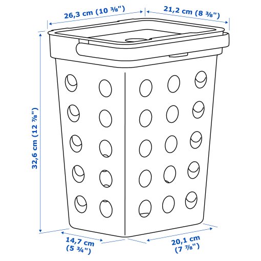 HÅLLBAR, bin for organic waste, 804.338.82