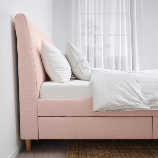 IDANÄS, upholstered storage bed, 140x200 cm, 804.471.67