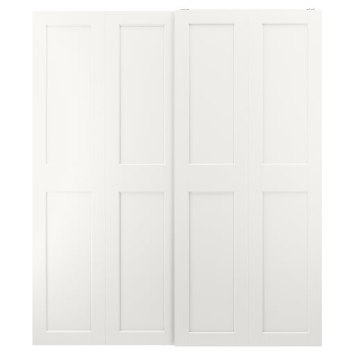 GRIMO, pair of sliding doors 2 pack, 200x236 cm, 804.976.52