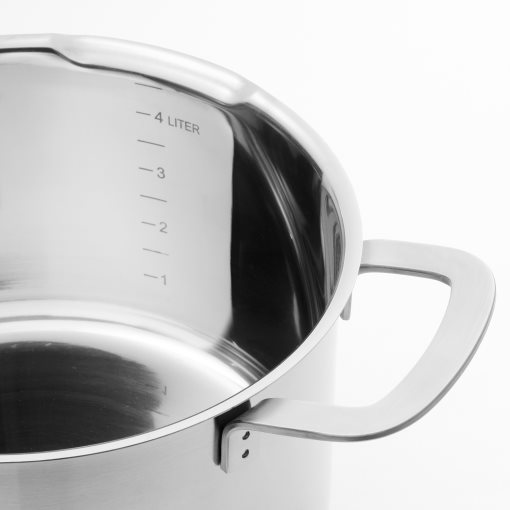 HEMKOMST, pot with lid, 5 l, 805.131.43