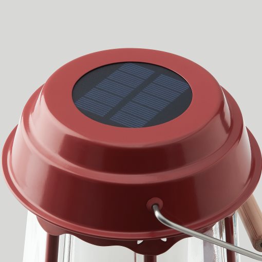 SOLVINDEN, ηλιακό επιτραπέζιο φωτιστικό με ενσωματωμένο φωτισμό LED/σπίτι, 25 cm, 805.145.95