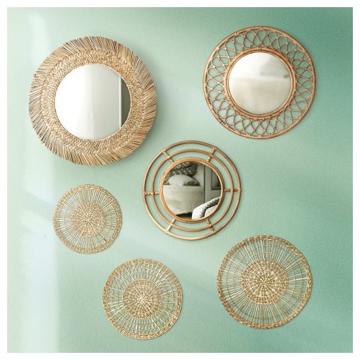 VRIGSTAD, mirror/handmade, 63 cm, 805.184.66