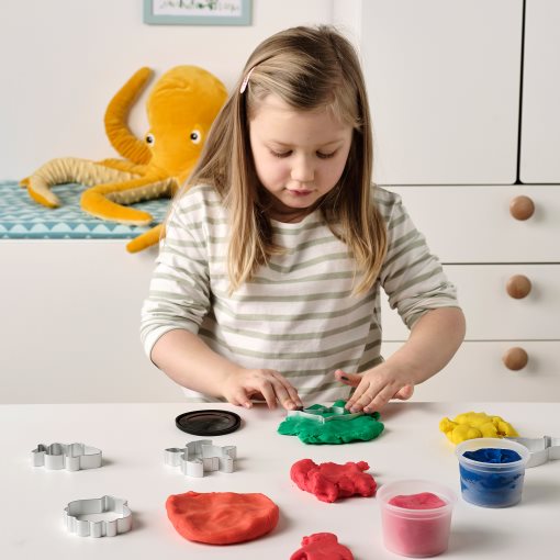 BLÅVINGAD, modelling dough cutters, set of 5, 805.265.03